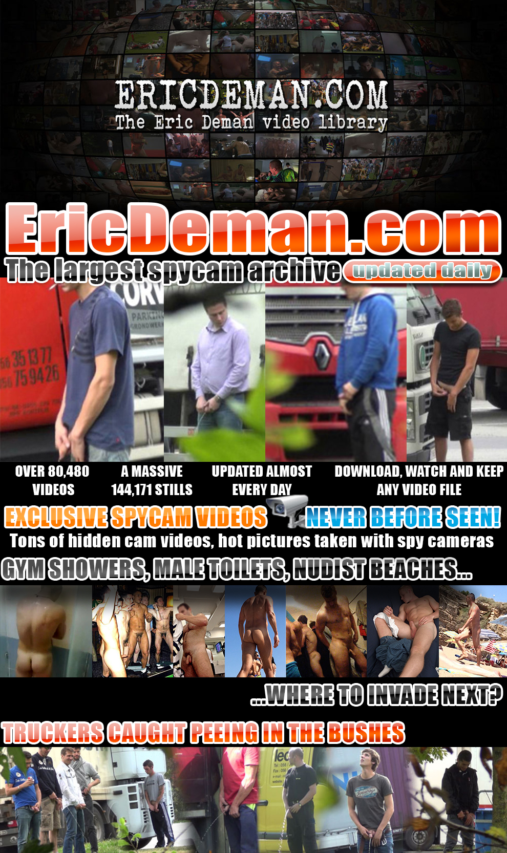EricDeman, the largest spycam video library image