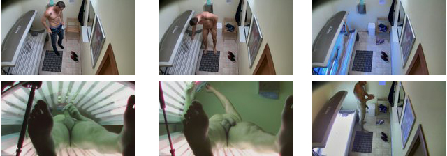 czech guy stripping tanning naked