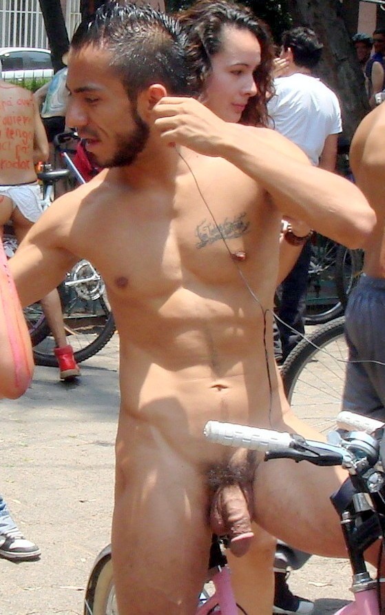 outdoor big dick naked cyclist guy