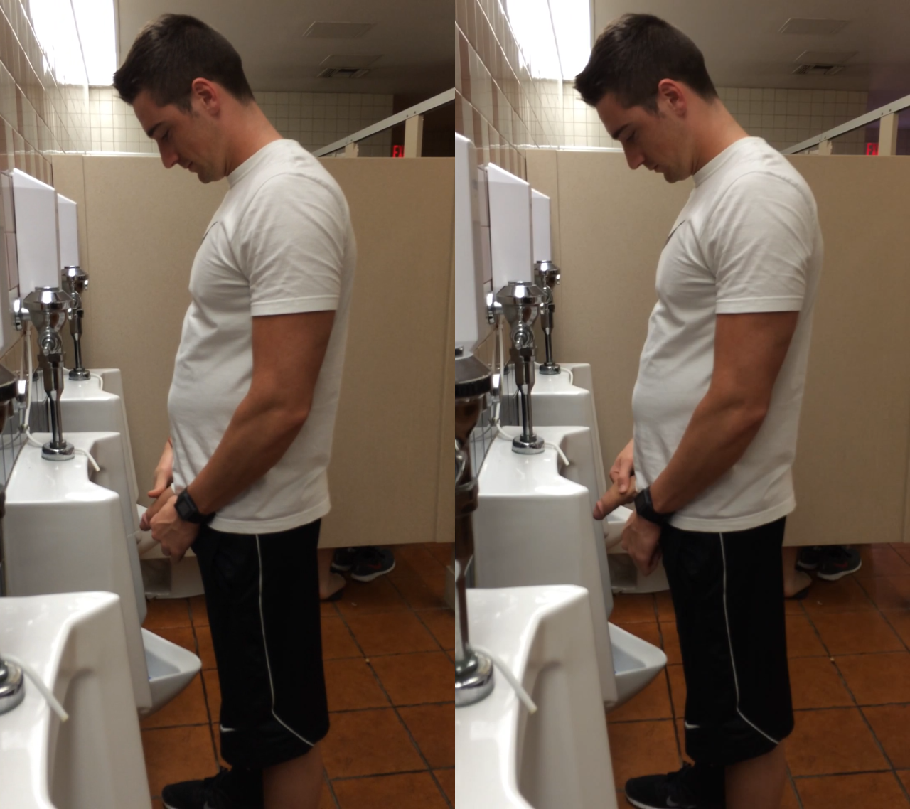 spycam guy peeing public urinal_003