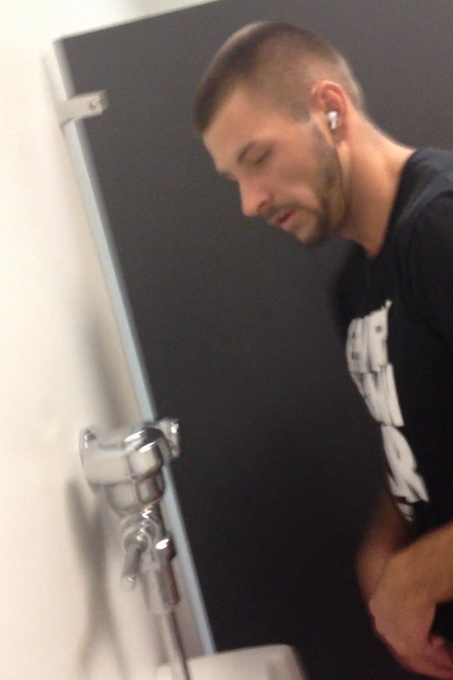 spycam guy peeing urinal