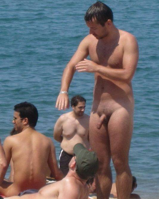 nudist men on the beach_001