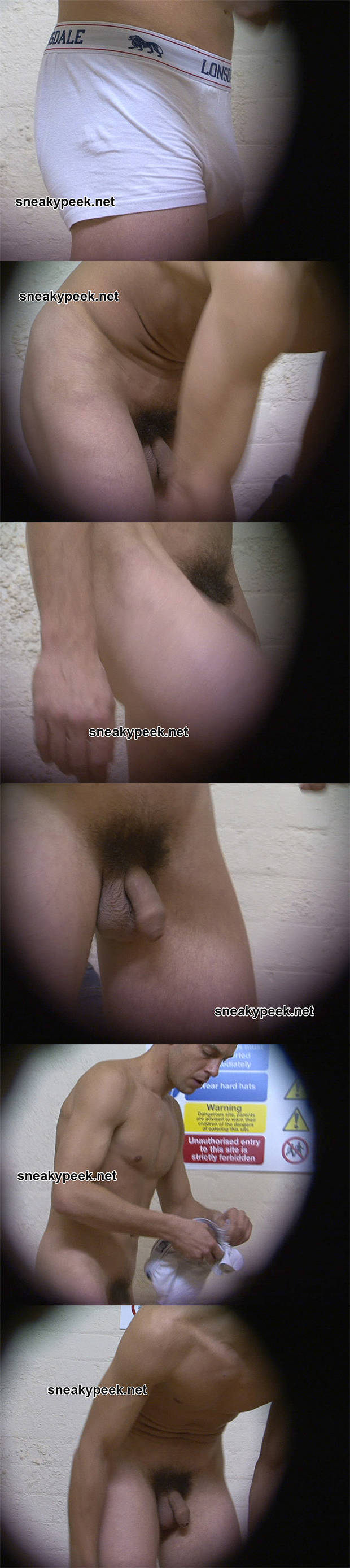spycam uncut dick guy caught stripping