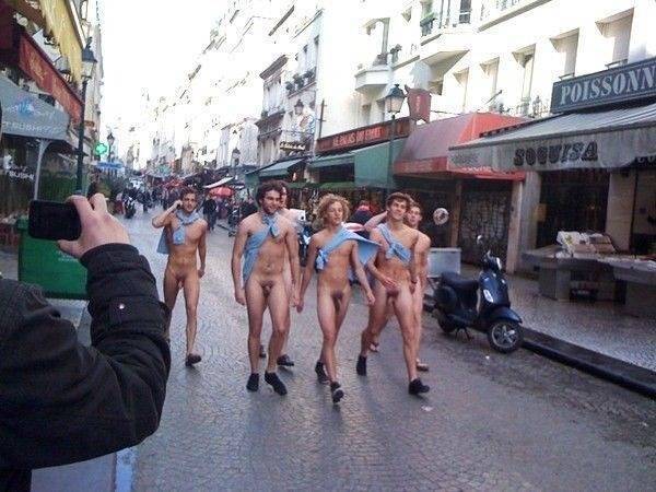 straight nude guys in the street