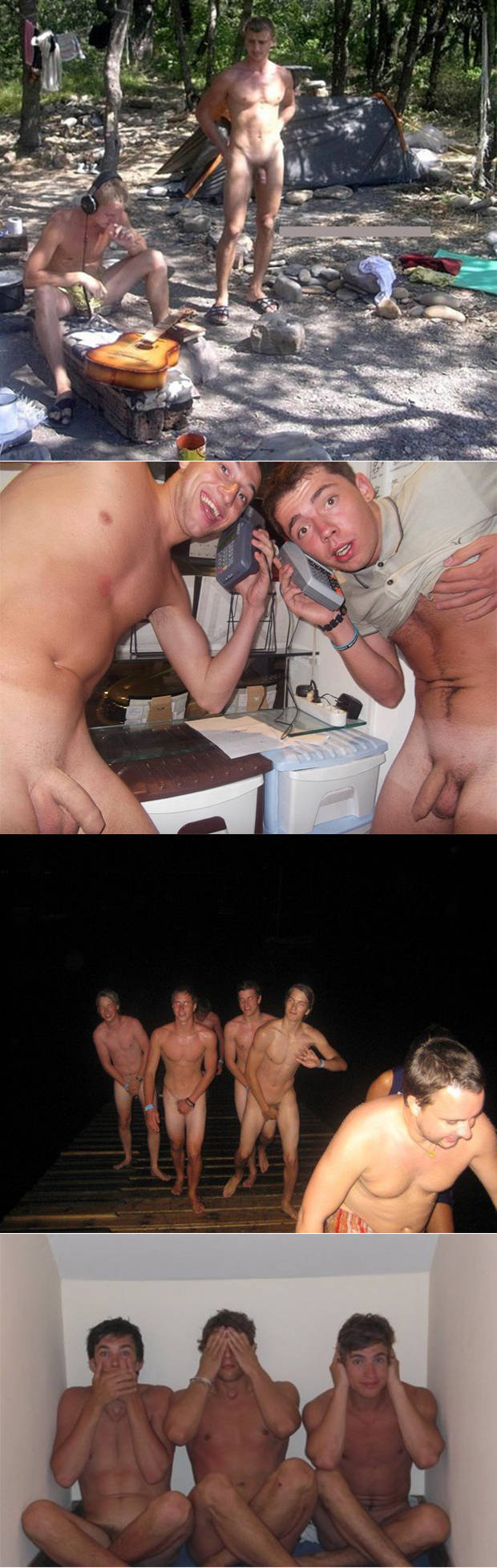 naked amateur guys in public