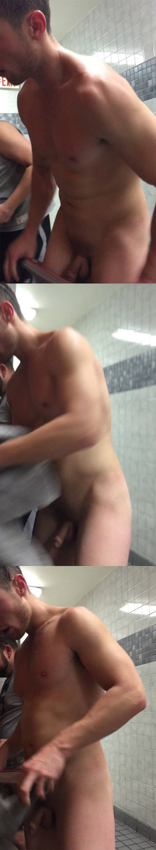 naked guy locker room spycam