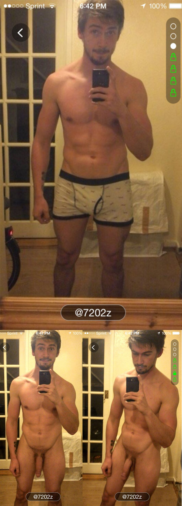 straight guy naked selfies