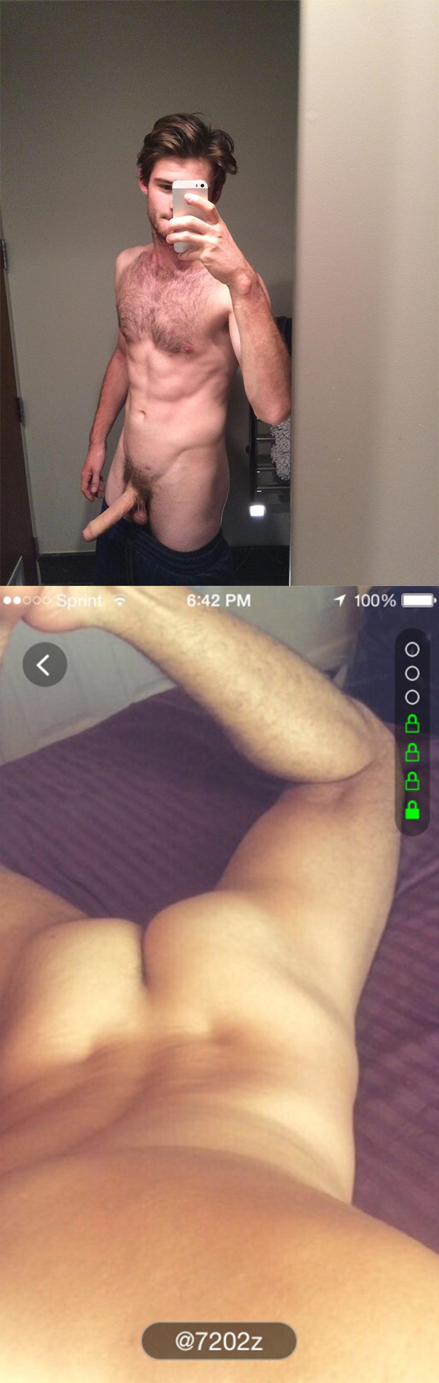 straight guy nude selfie