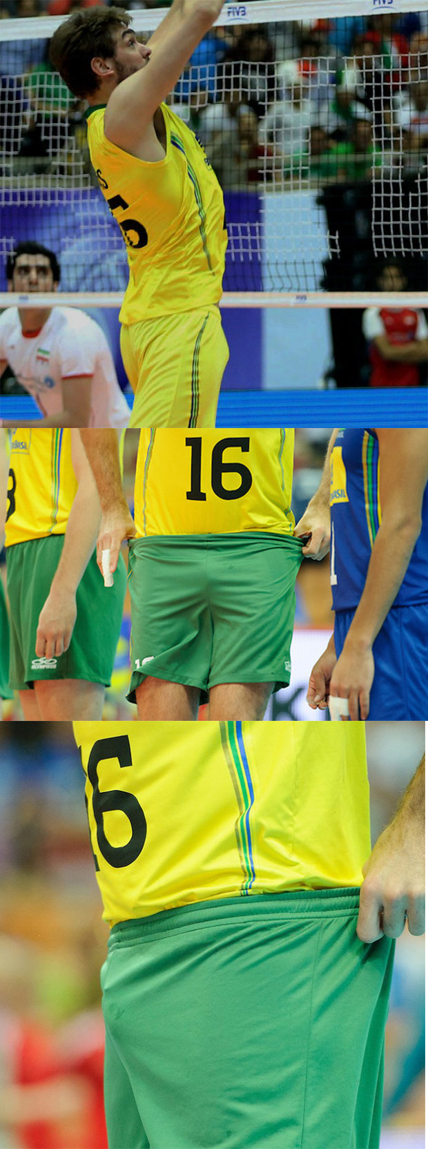 volleyball player lucas saatkamp bulge