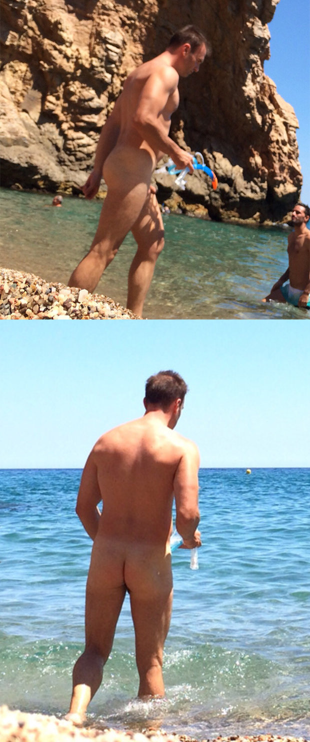 nudist guy beach