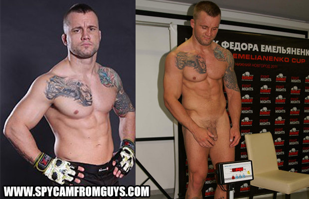 naked fighter weigh in cock out - Spycamfromguys, hidden cams spying on men...