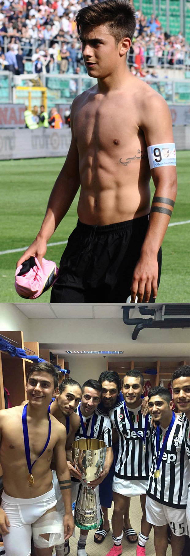 soccer player paulo dybala bulge