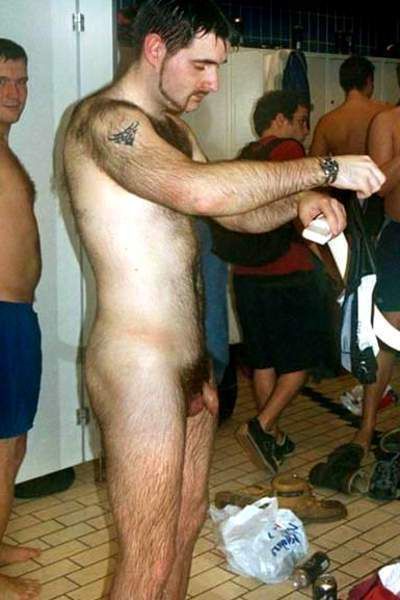 naked sportsmen lockerroom after game 3