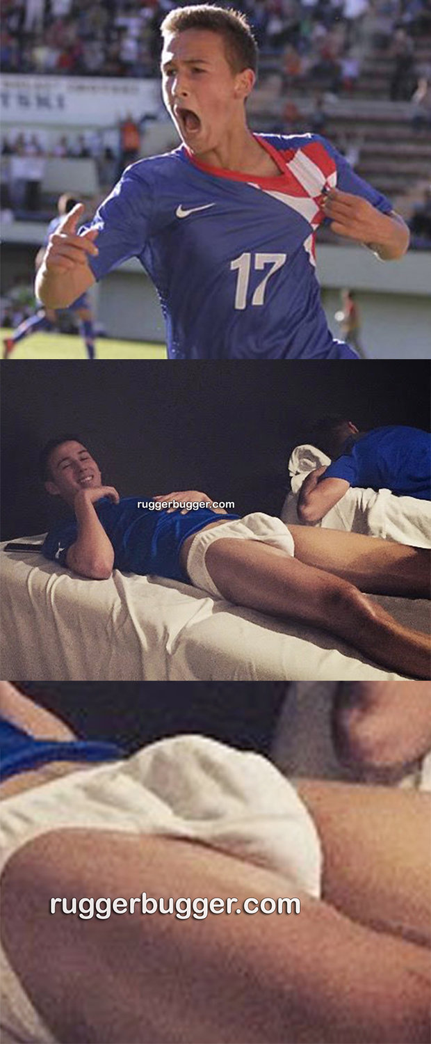 soccer player ivan fiolic sport massage bulge