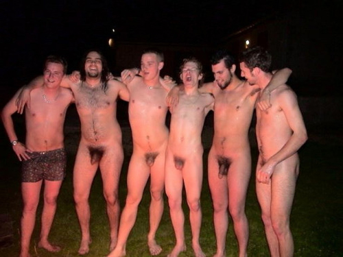 straight guys naked