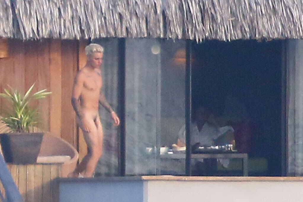 justin bieber nude