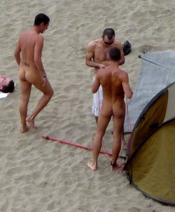nudist beach friends