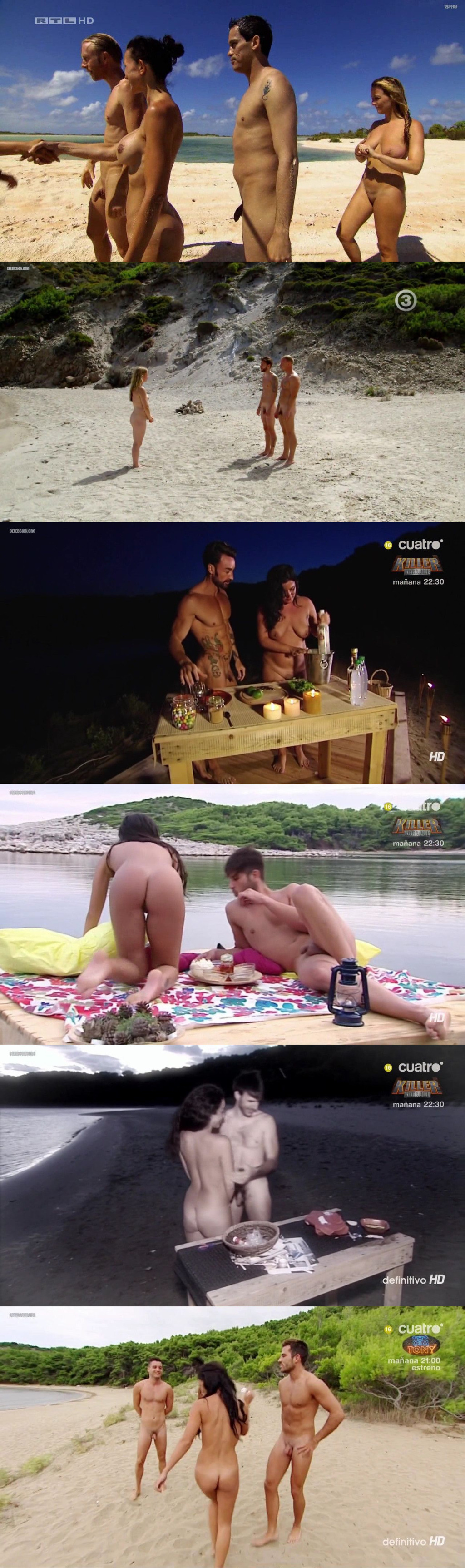 adam eve guys naked tv