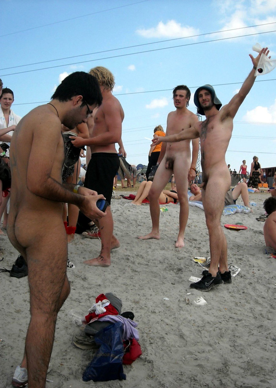 naked guys beach