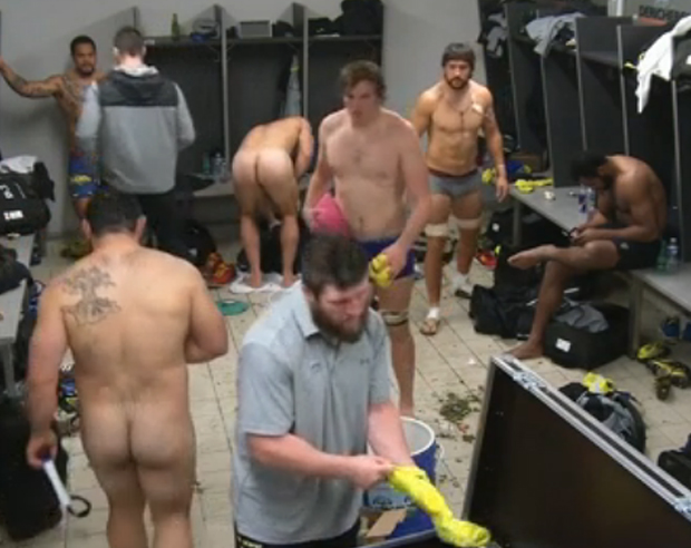 rugby players naked lockerroom