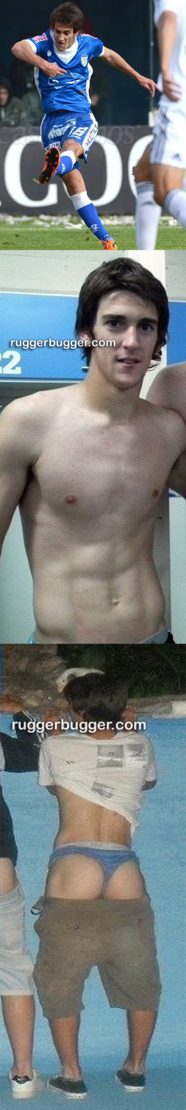 footballer Lucas Albertengo naked ass