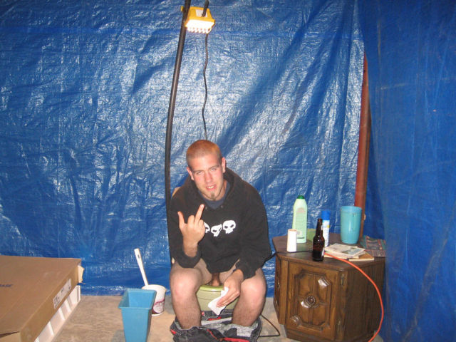 guy on the bowl bathroom