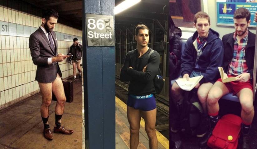 no pants day london guys