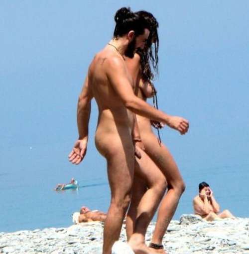 nudist straight guy beach naked