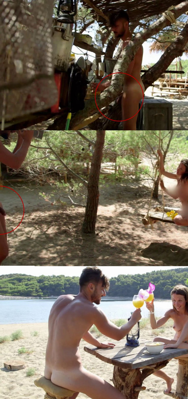 riccardo italian adam eve reality naked tv dick