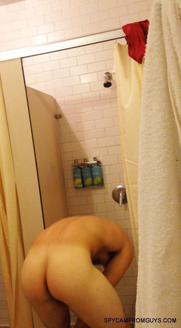 sneaky peek naked guy shower spycam 3