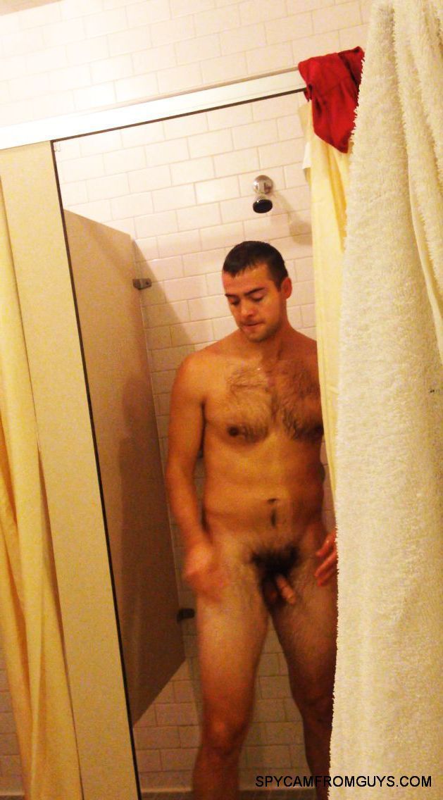 sneaky peek naked guy shower spycam 4