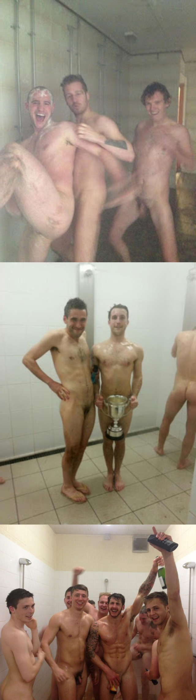 footballers celebration naked lockerroom dicks out