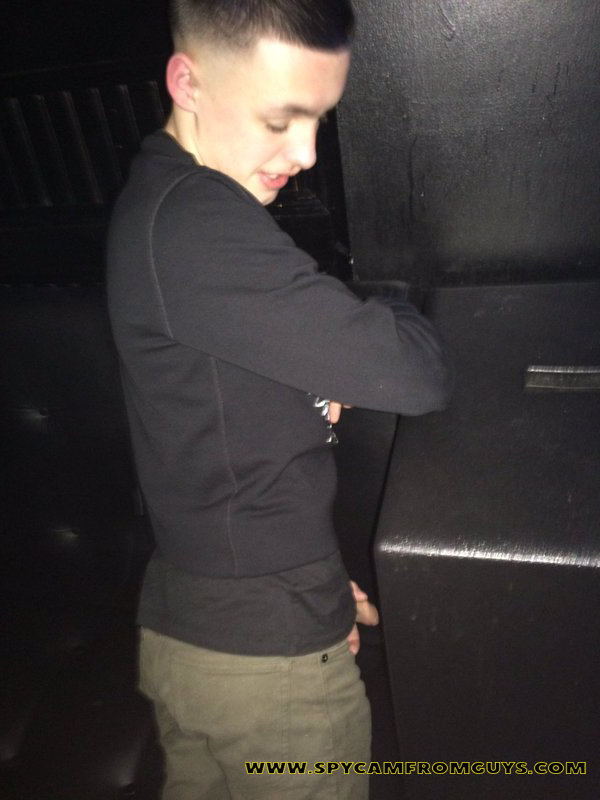 guy caught peeing outdoor