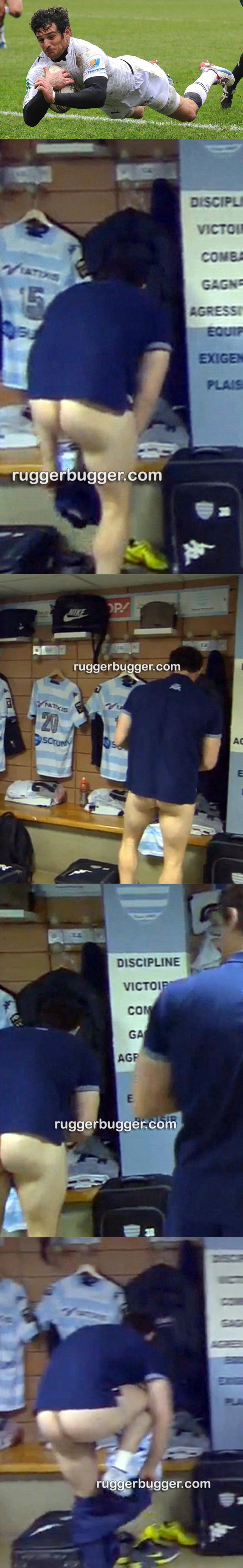 rugby player yoan audrin ass exposed changing room