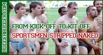 ruggerbugger sportsmen stripped naked