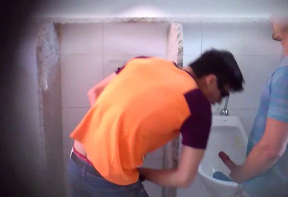 guys cruising sucking dicks public toilet