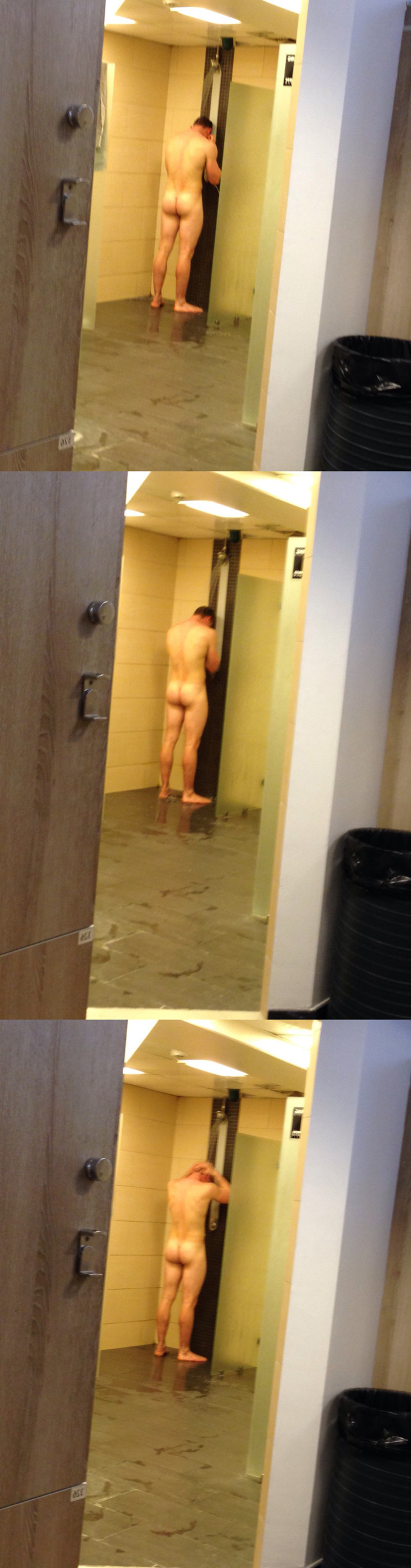 man taking shower spycamfromguys