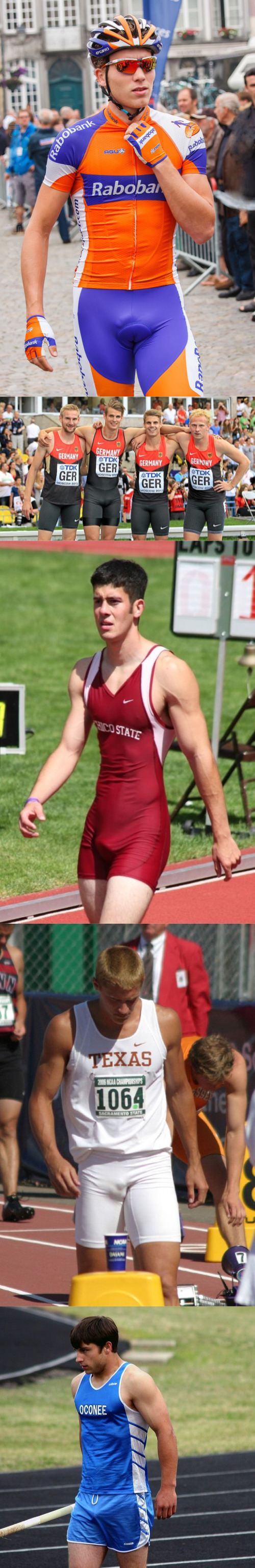 athletes dick bulges