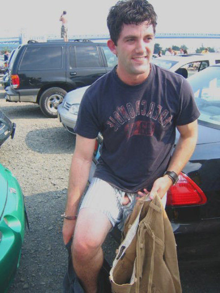 dick slip guy changing dress