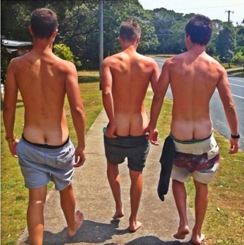 straight guys ass out