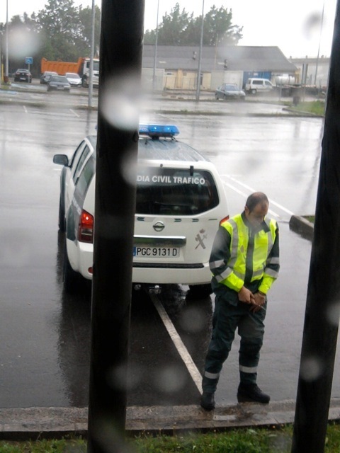 police man caught peeing