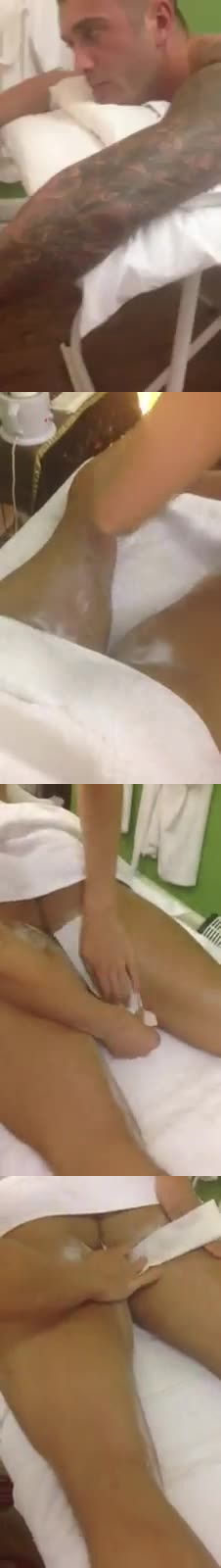 rugby guy waxed ass