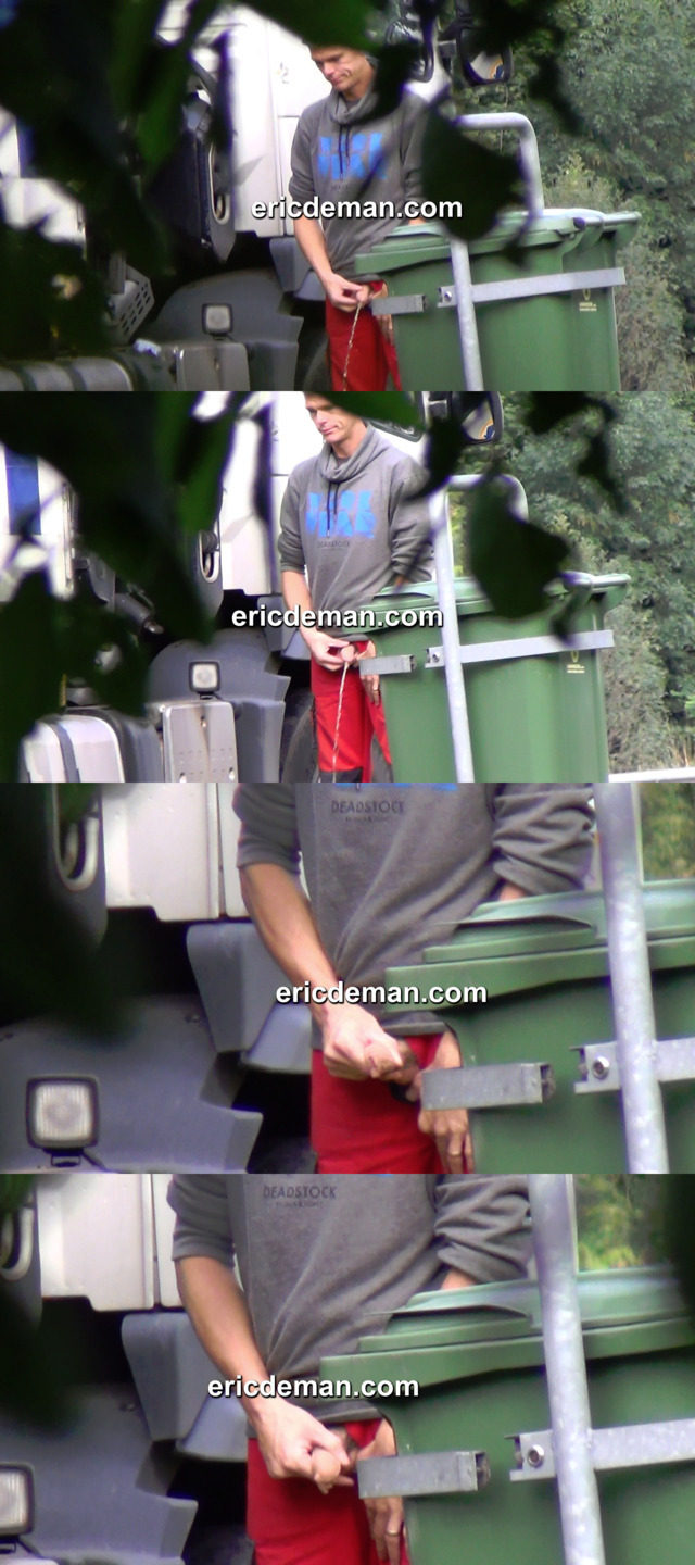trucker peeing caught by ericdeman spycams