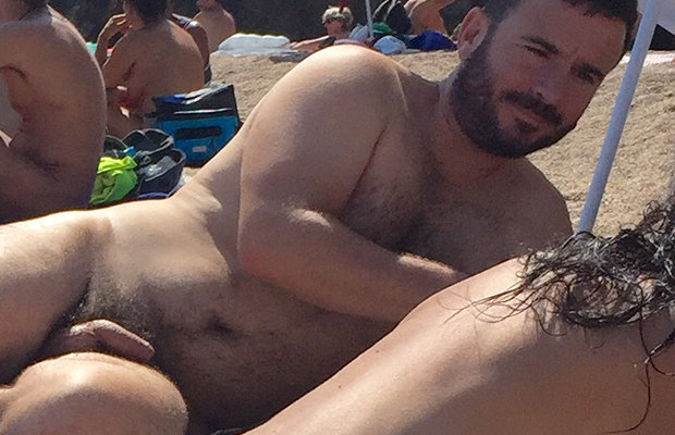 Naked Hairy Beach