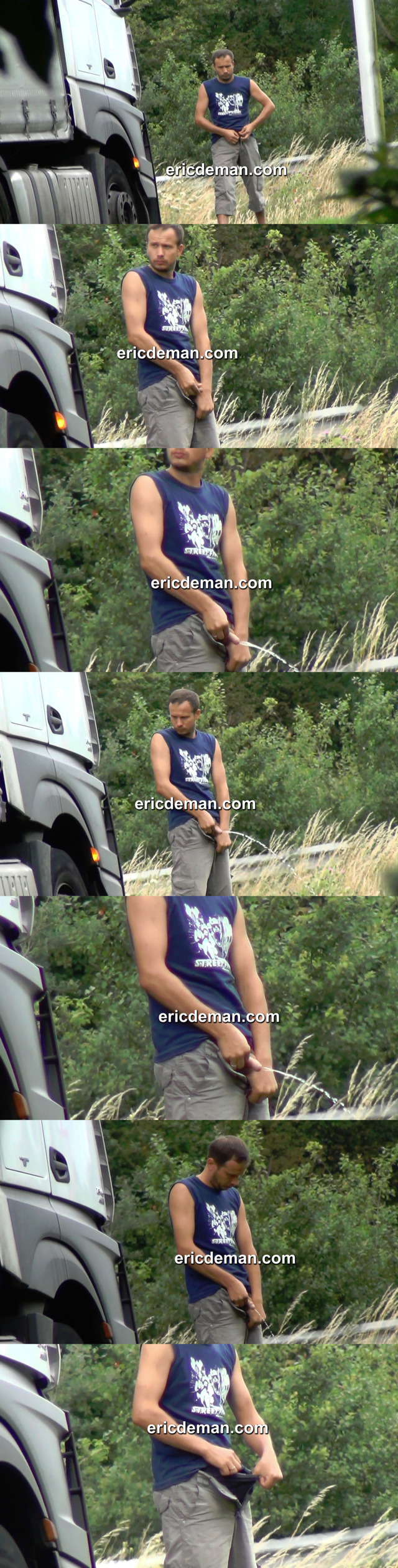 sexy-trucker-caught-peeing-hidden-camera-eric-deman