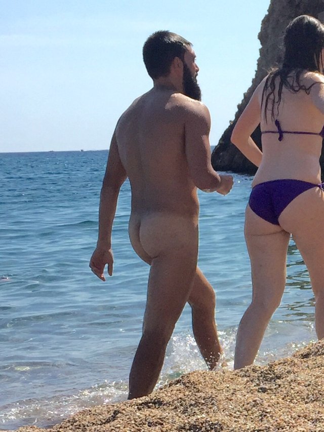 straight nudist man ass