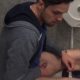 guy caught jerking off in public toilet