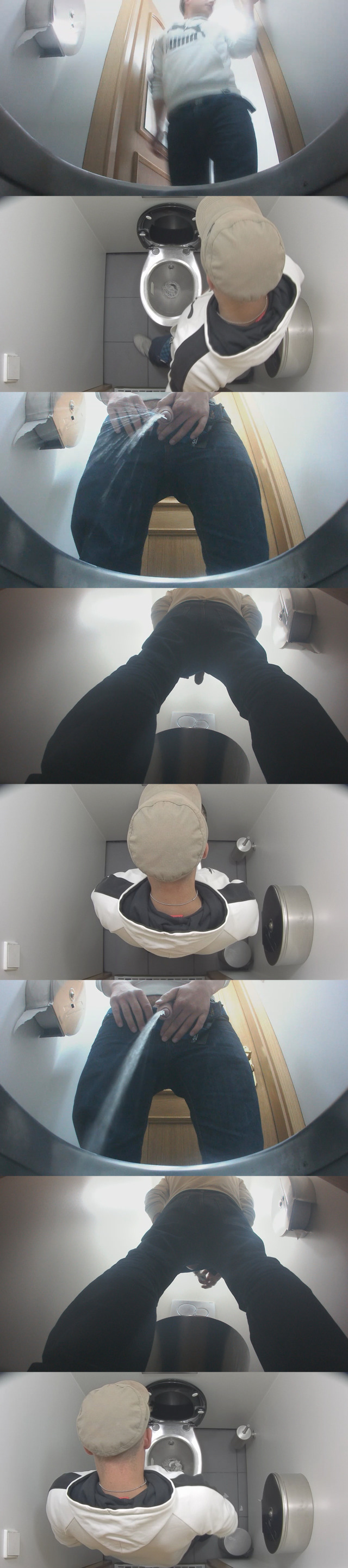 czech guy spied on in bathroom