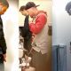 guys caught peeing at urinals