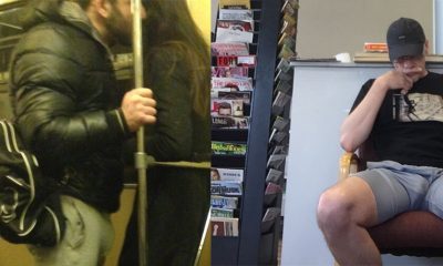 big bulges from guys in public